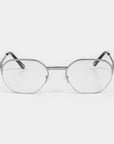 LF Half Rim X - Silver Clear Lens