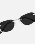 Silver Rimless Class I - (Light Adaptive) Clear to Black Lens