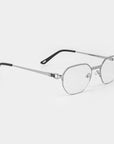 LF Half Rim X - Silver Clear Lens
