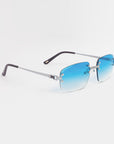 LF Rimless Class V (Larger Lens) - Light Blue Fade