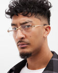LF Rimless Class V - Gold Clear