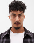 LF Half Rim X - Silver Clear Lens