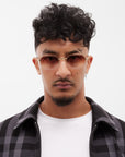 LF Half Rim X - Brown Fade