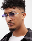 LF Rimless Class V - Dark Purple Fade