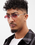 LF Rimless Class V - Red Fade