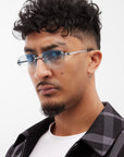 LF Rimless Class V - Light Blue Fade