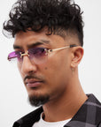 LF Rimless Class V - Purple Fade