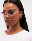 LF Rimless Class V - Purple Fade