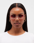 LF Rimless Class V - Red Fade