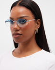 LF Half Rim X - Light Blue Fade