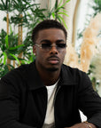 Silver Rimless Sunglasses, Rimless Sunglasses Mens, Class IX Model