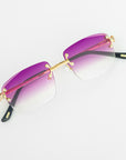 LF Rimless Class V - Purple Fade