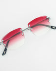 LF Rimless Class V - Red Fade