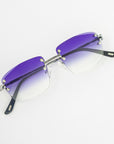 LF Rimless Class V - Dark Purple Fade