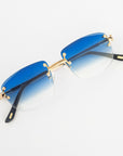 LF Rimless Class V - Blue Fade