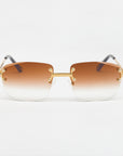 LF Rimless Class V - Brown Fade (PRESCRIPTION AVAILABLE)