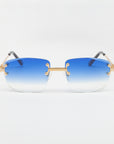 LF Rimless Class V - Blue Fade