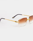 LF Rimless Class V - Brown Fade (PRESCRIPTION AVAILABLE)