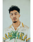 Silver & Gold Two Tone Rimless Class - Clear Lens (PRESCRIPTION AVAILABLE)