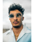 LF Plaqué Or 18K Hex III - Fondu Bleu