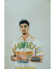 LF Plaqué Or 18K Hex III - Fondu Bleu