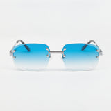 LF Rimless Class VI (grotere lens) - Lichtblauwe vervaging