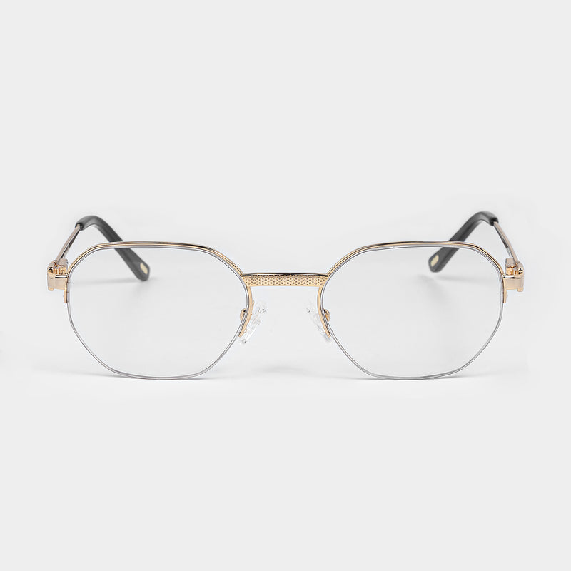 LF Half Rim X - Gold Clear Lens