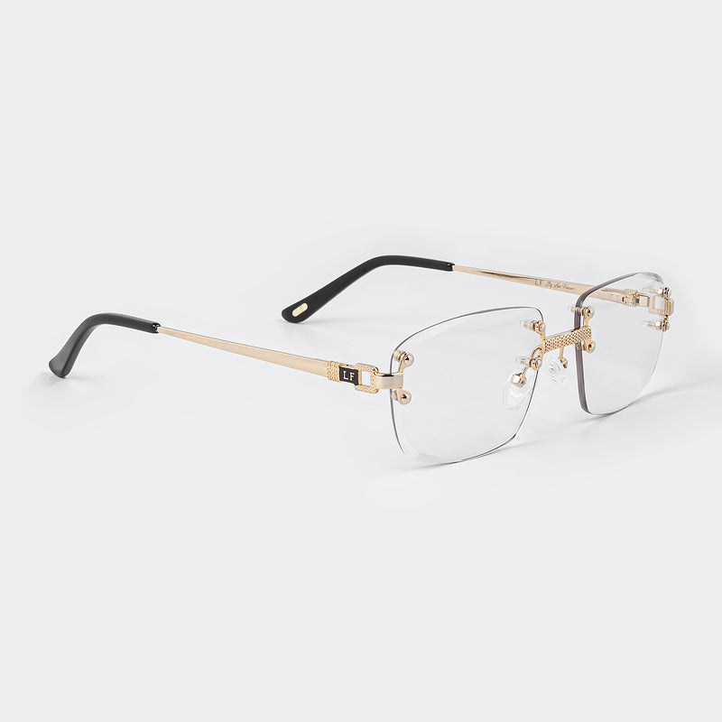 LF Rimless Class V - Gold Clear