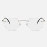 LF Rimless Class VI (grotere lens) - Donkerpaars vervagen