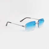 LF Rimless Class VI (grotere lens) - Lichtblauwe vervaging