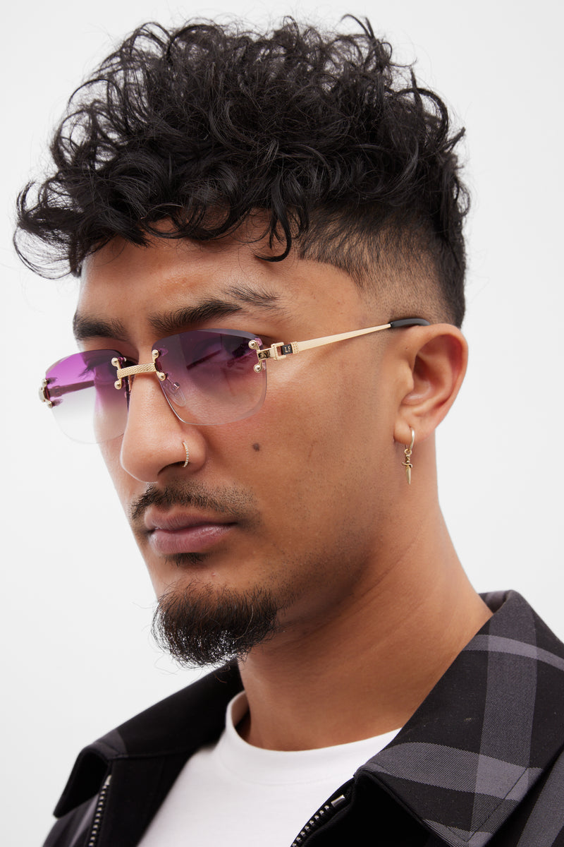 LF Rimless Class V - Purple Fade