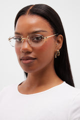 LF Rimless Class V - Gold Clear