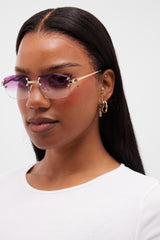 LF Rimless Class V - Purple Fade