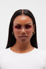 LF Rimless Class V - Red Fade