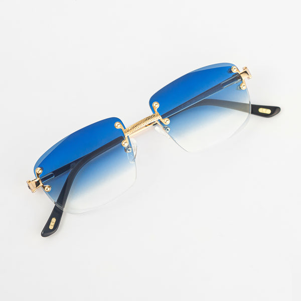 LF Rimless Class V - Blue Fade