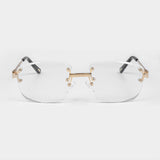 LF Rimless Class V - Gold Clear