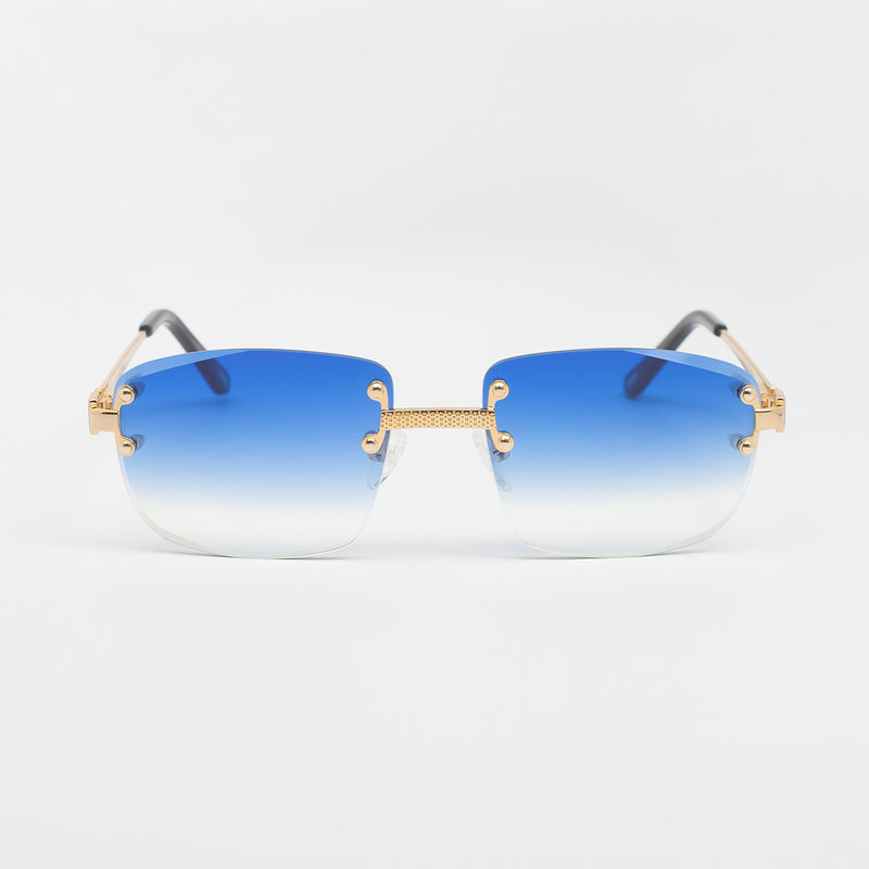 LF Rimless Class V - Blue Fade – Lux Frames
