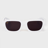 LF White Acetate I - Black Lens